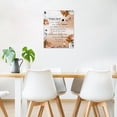 thumbnail image 4 of Framed Trust in the Lord Proverbs 3:5-6 Canvas Wall Art - Christian Daisy & Butterfly Floral Wall Decor, Ready to Hang Religious Scripture Prints for Living Room, Bedroom & Home, 4 of 6