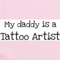 thumbnail image 2 of CafePress - My Daddy Is A Tattoo Artist Infant Bodysuit - Baby Light Bodysuit, Size Newborn - 24 Months, 2 of 4