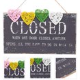 thumbnail image 3 of Wooden Closed Sign Decorative Stores Hanging Sign Retro Restaurants Closed Sign, 3 of 8