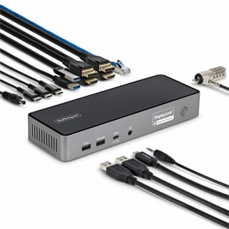 StarTech Dual-Monitor USB-C Docking Station – 2x HDMI 4K 60Hz, 100W PD, 1GbE, Driverloos Voor Windows