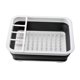 thumbnail image 3 of Escurridor de ptos plegable con escurridor, organizador de vajil, suministro de cocina Sunnimix Escurridor de platos plegable, 3 of 8