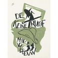 thumbnail image 2 of Leo Gestel 19x24 Black Ornate Framed Double Matted Museum Art Print Titled: Design for Book Binding by the Kleine Rudolf by Aart Van Der Leeuw (1891), 2 of 5