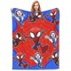 thumbnail image 1 of Spider Web Blanket Super Soft Flannel Throw Blanket Bedding 60"x50, 1 of 4