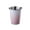 Pink 330ml, variant on KGJQ Stainless Steel Cup, Reusable with Gradient Color Camping Cup, Frosted Texture Lightweight Beer Cup for Outdoor Picnic Travel
