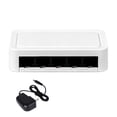thumbnail image 1 of 5 Port Gigabit Ethernet Switch, 10/100/1000Mbps Network Hub, 1 of 8