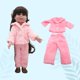 thumbnail image 4 of Juguetes de piscina, juguetes para bebés y niños pequeños. Conjunto de tres piezas: chaleco de terciopelo, chaqueta vaquera y mono para muñeca reborn. Ropa y accesorios para muñecas., 4 of 6