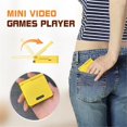 thumbnail image 4 of Consola de juegos retro V90 de 64 GB, pantalla IPS de 3,0 pulgadas, reproductor de juegos portátil de código abierto, minicons amarillo, 4 of 5