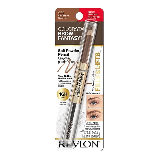 Delineador de cejas Revlon Brow Fantasy soft brown 1.18 ml