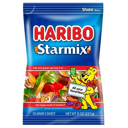 Haribo Starmix Gummi Candies, 8 Oz.