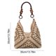 thumbnail image 3 of CaiYueKe Woven Tote Bag Large Capacity Shoulder Bag Casual Handbag for Women Multifunctional Commuting Bag Beach Tote Bag for Work Travel Shopping Stylish Storage Bag, 3 of 7