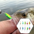 thumbnail image 1 of fastboy 10pack/lot Compact And Easy To Store Metal Spoon Fishing Lure Wide Application Versatile Trout Bait, 1 of 6