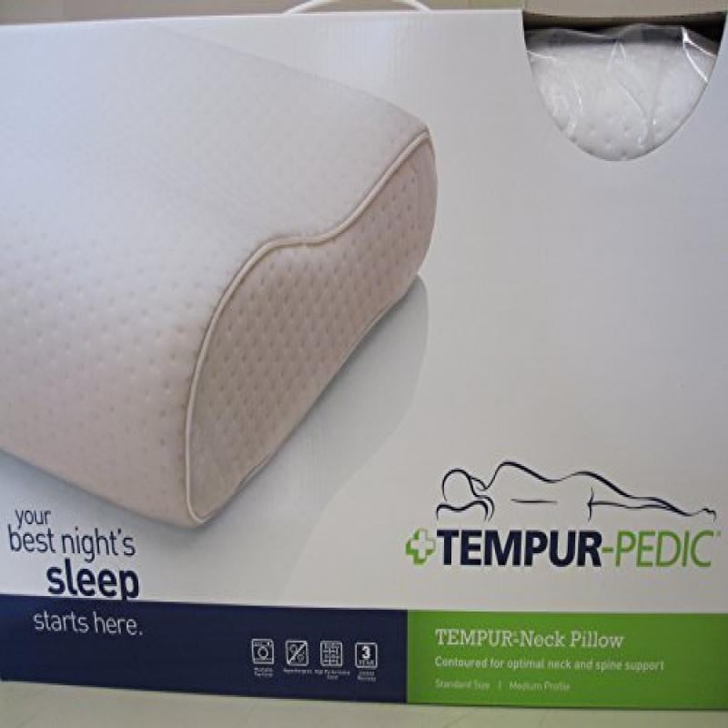 tempur pedic low profile neck pillow