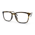 thumbnail image 4 of Classy Elegant Studious Urban Horn Rim Blue Light Filtering Glasses [Tortoise], 4 of 8