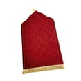 thumbnail image 3 of Prayer Rug Worship Mat Floor Carpet for Outdoor Soft Polyester Bedroom Birthday Gifts Red, 3 of 9