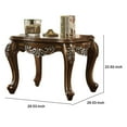 thumbnail image 2 of ACME Latisha End Table, Antique Oak, 2 of 5