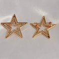 thumbnail image 1 of Double C Brooch, Suit Pearl Pin, Five-pointed Star Jewelry, 1 of 4
