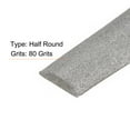 thumbnail image 5 of Uxcell Diamond Coated File 10 Inch 80 Grits Half Round Files Tools with Plastic Handle for Metal Glass Stone Grinding, 5 of 6