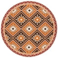 thumbnail image 4 of SAFAVIEH Veranda Johann Southwestern Indoor/Outdoor Area Rug, 8' x 11', Rust/Red, 4 of 9