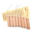 thumbnail image 4 of Sewing Needle Storage Tubes with Labels Set of 8 Wooden Storage for Case 2.36In Long for Store Knitting Needles Sewing P, 4 of 12
