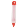 thumbnail image 2 of 4 Nozzles Silicone Food Writing Pen Chocolate Decorating Tools Cake Mold (Red), 2 of 6