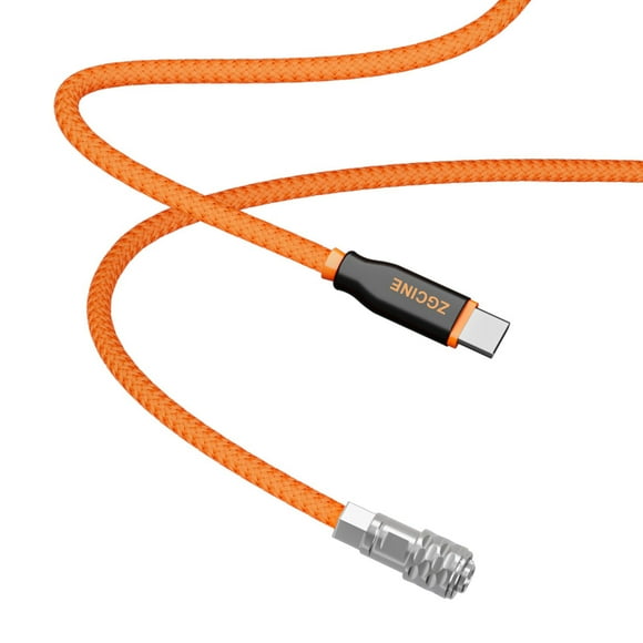 ZGCINE Power cord,Power Bmpcc Compatible With Pocket 2 Pin 2-pin Bmpcc Pd-bmd Usb- Compatible Bmpcc Cable Usb-c 2-pin 4k/6k V-mount Battery Power Cable Braided Wire Usb C To 4k/6k Pd-bmd Qisuo