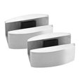 thumbnail image 1 of 2pcs Sliding Glass Door Floor Guide Floor Roller Guide Roller Sliding Door System Accessories For Frameless Sliding Glass Doors 304 (50*31mm, Suitable, 1 of 5