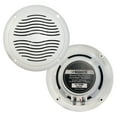 thumbnail image 2 of 3 Pairs Of Magnadyne WR40W 5" Inch Waterproof Marine Boat & Hot Tub Dual Cone Audio Stereo Speakers - White, 2 of 4