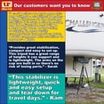 thumbnail image 5 of Ultra-Fab Ultra-Adjustable King Pin Tripod Stabilizer, Fits Fifth Wheel RVs, 33"–62" Height, Heavy-Duty Steel, 1,200 lb Capacity, 19-950600, 5 of 6