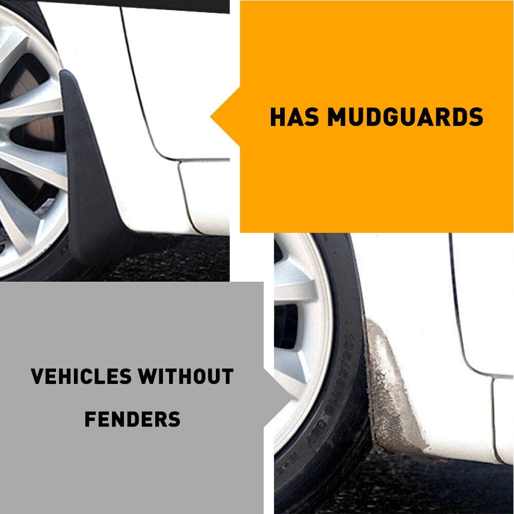 4x Car Accessories Universal Front Rear Mud Flap Flaps Splash Guard Mudguards US