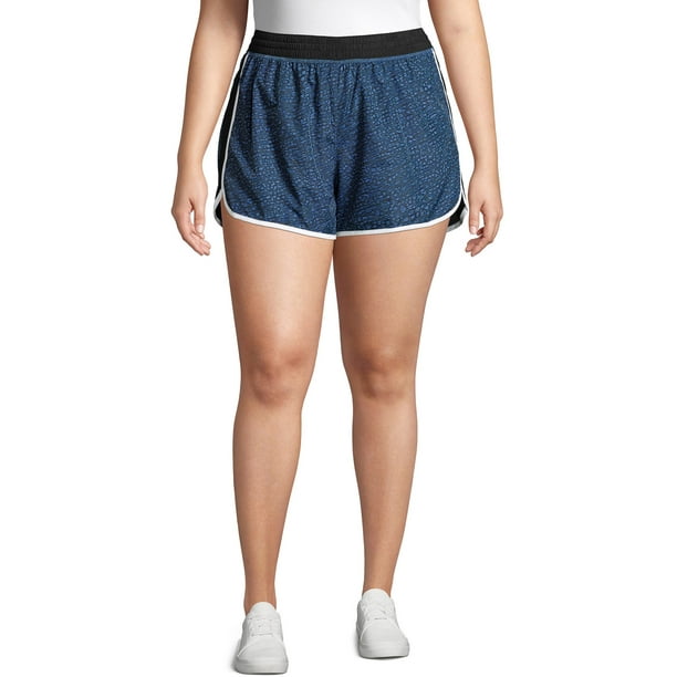 Just My Size Just My Size Women's Plus Size Active Run Shorts