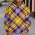 thumbnail image 1 of Styesk Sweatshirts pour Hommes, Sweat à Capuche Imprimé à Manches Longues et Amples, 1 of 5