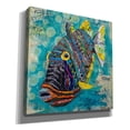 thumbnail image 2 of Epic Graffiti 'Reef Fish' by St. Hilaire Elizabeth, Canvas Wall Art, 12"x12", 2 of 8