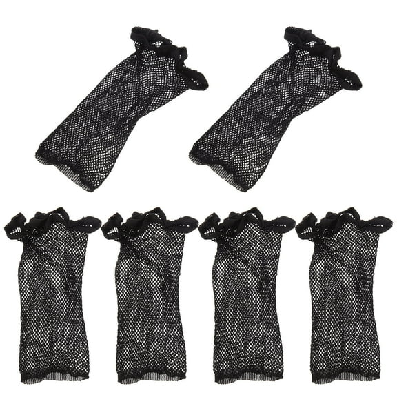 DEMACRIO Wig Caps Black 8Pcs 6.68X3.14X0.20in