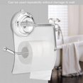 thumbnail image 4 of Waterproof Toilet Paper Holder Suction Cup Installation Home Hotel Bathroom Storage Roll Stand, 4 of 4