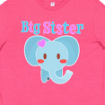thumbnail image 4 of Inktastic Big Sister elephant Youth T-Shirt, 4 of 5