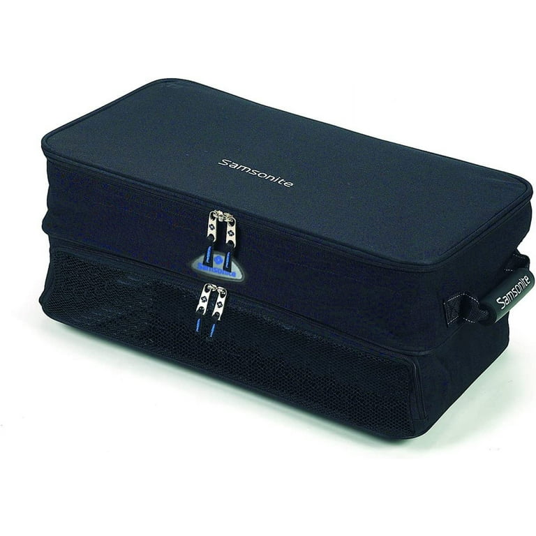 Samsonite Car Trunk Organizer Bag for Golf Accessories Gear w Dividers Black Walmart