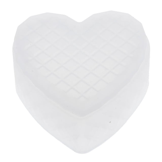 jifeng Heart Shape Silicone Mold Jewelry Box Cosmetics Case Making Mould Lovers Gifts