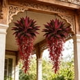 thumbnail image 5 of Cififendec Christmas Artificial Willow Hanging Vine, 31.4"×23.6", Trailing Red Berry Foliage Swag for Indoor Wall Porch Eave Suspended Greenery Arrangement, 5 of 5