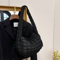 thumbnail image 4 of GASTROPOD Quilted Puffer Tote Bag Large Crossbody Shoulder Bag with Zipper, Nylon Bubble Handbag Carryall Bag for Women, 4 of 5