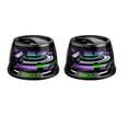 thumbnail image 1 of Altavoz Bluetooth Hounyoln G200 con luz RGB para iPhone, color negro, 1 of 9