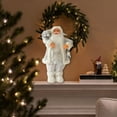 thumbnail image 4 of Euaioeiu Standing Santa Claus Doll for Christmas Decorations, 7x4x12 Inches Polyester Figurine with Festive Details, Home Decoration Gift for Indoor Display, 4 of 6
