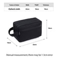 thumbnail image 4 of Large Travel Toiletry Bag for Men & Women, Waterproof Makeup Organizer with Pockets, Commuter Toiletry Pouch for Shaving Kit, 8.66" x 6.3" x 3.94", 4 of 10