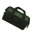 thumbnail image 1 of Bolsa de herramientas, bolsa de almacenamiento de herramientas de 16 pulgadas, bolsa de herramientas para electricistas, bolsa de almacenamiento de herramientas, máxima eficiencia, 1 of 9