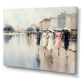 thumbnail image 2 of Designart "Fashion Impressionist gracefulness III" Fashion Canvas Art Print, 2 of 5