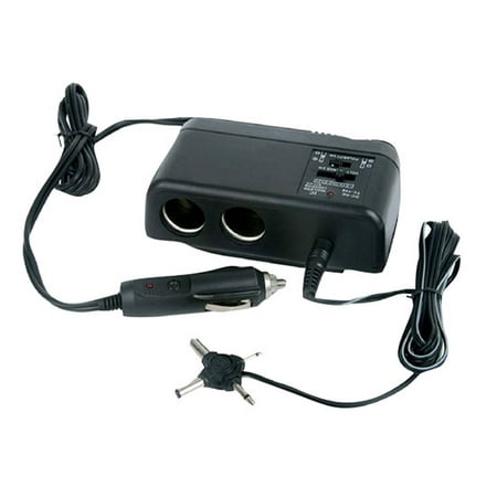 Plug In Car 1 To 2 Cigarette Lighter Multiplier Adjule Ac Plug In Car 1 To 2 Cigarette Lighter Multiplier Adjule Ac Voltage Transformer Image