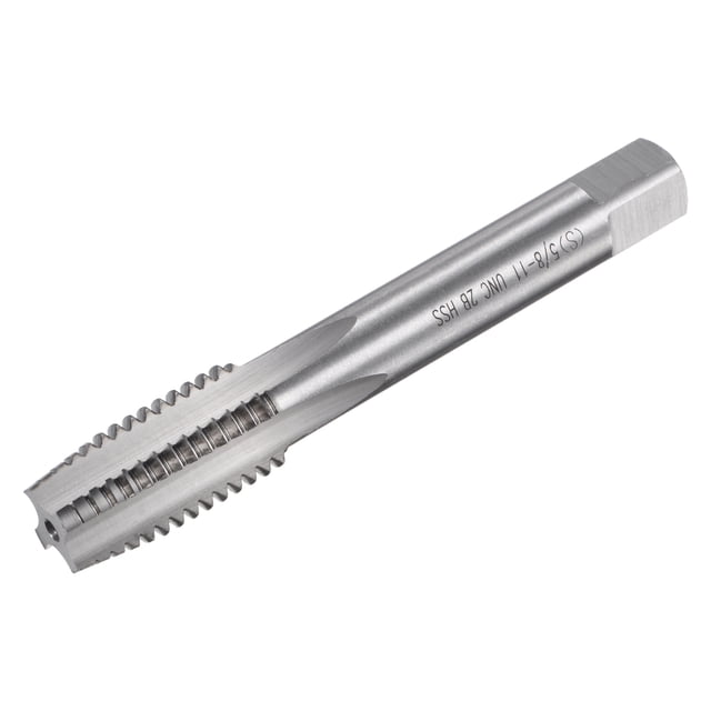 Unique Bargains 5/8'-11 UNC 2B 4 Straight Flutes Machine Thread Tap M42 High Speed Steel