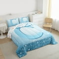 thumbnail image 3 of Castle Fairy Initial C Comforter Set, Full, 3-Piece, 3 of 8