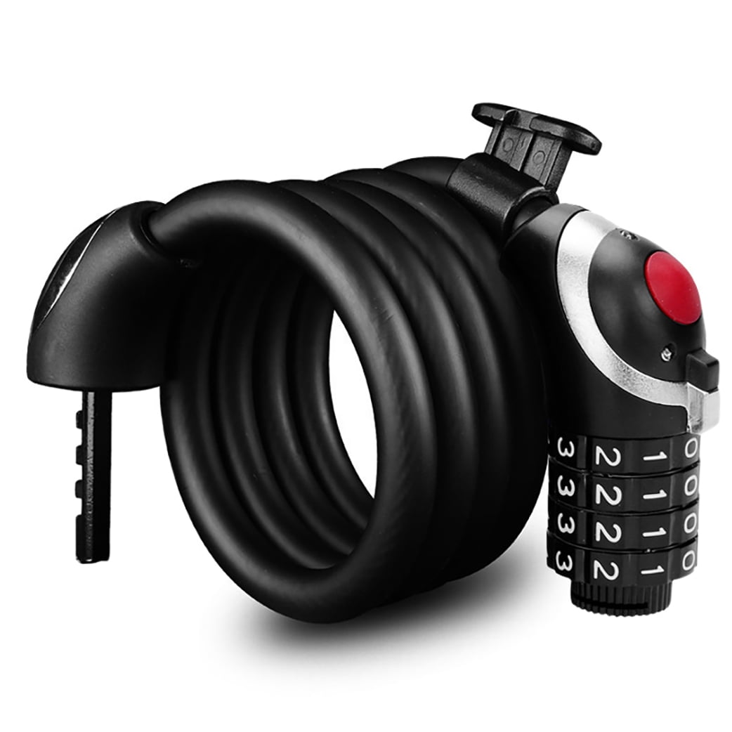 Bike Lock Cable 1.2M High Security Anti Theft Bicycle Cable Locks