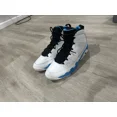 thumbnail image 2 of Ni - ke Air Jordan Retro 9 White/ Black/ Power Blue Size 13, 2 of 5