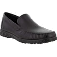 thumbnail image 1 of Men's ECCO S Lite Moc Toe Loafer Black Smooth Full Grain Leather 48 M, 1 of 6